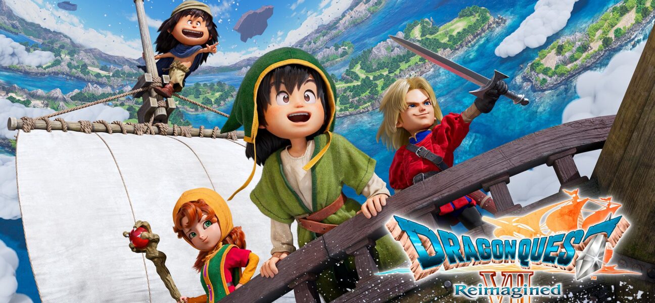 dragon quest 7 reimagined demo progresso — imagem de capa