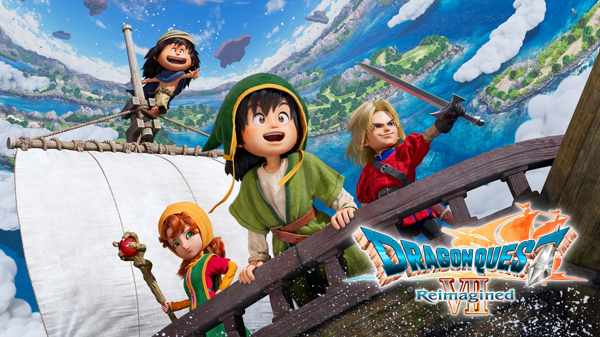 dragon quest 7 reimagined demo progresso — imagem de capa